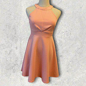 •Altar’d State• Light pink sleeveless dress with partially open‎ back